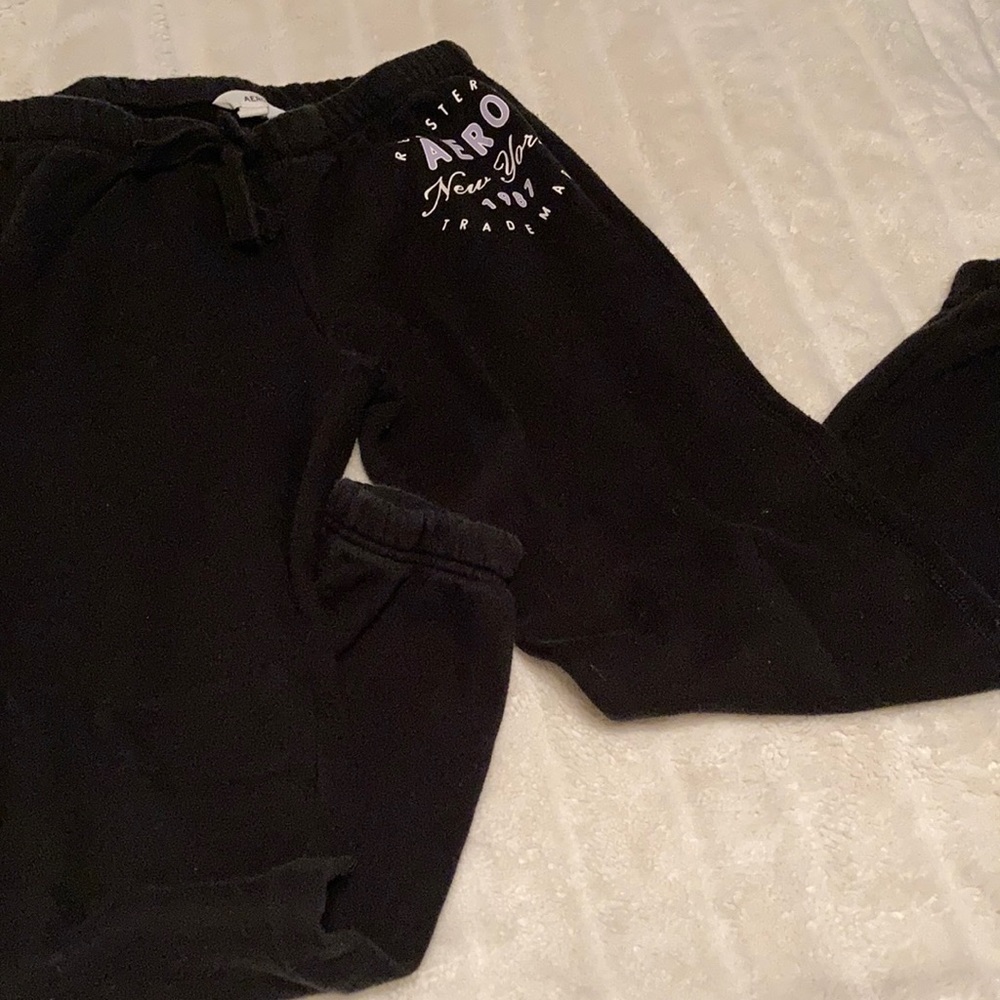 Aeropostale black jogging pant